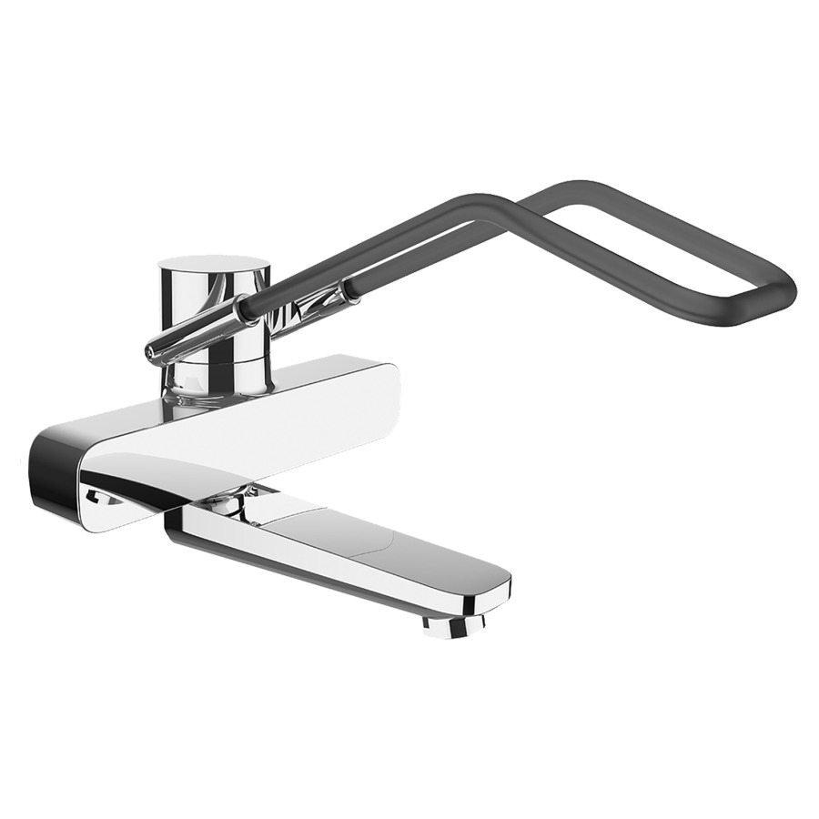 Mélangeur mural CLINIC
E 153 mm, S 175 mm
nu, goulot orientable
