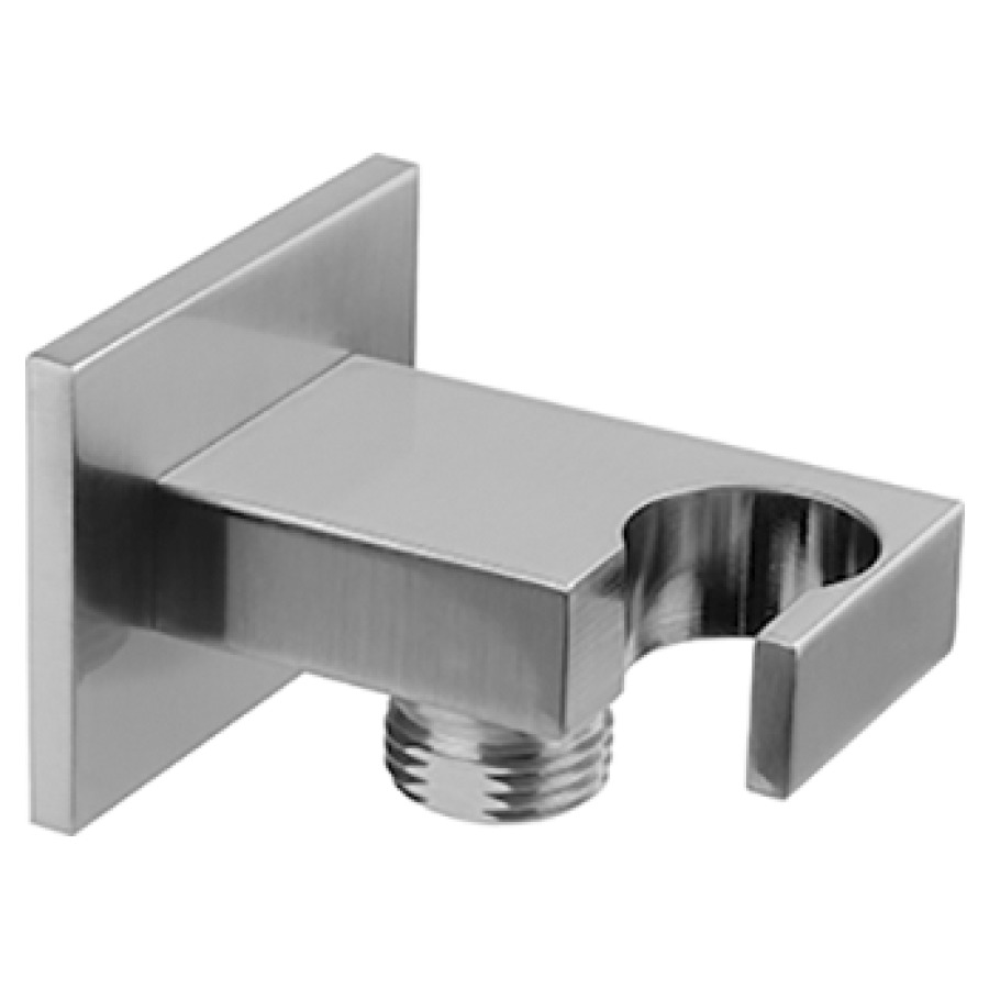 Coude de raccordement mural
RETTANGOLO, 1/2", avec
support mural pour douche