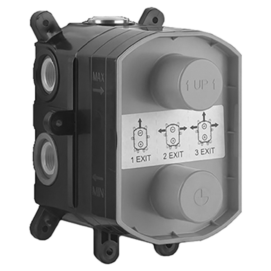 Corps à encastrer GESSI
pour mélangeur thermostatique
inverseur 1-/2- ou 3 voies