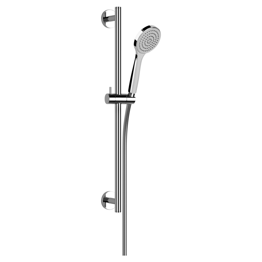 Garniture douche EMPORIO
glissière de douche 60 cm
douche à main système
anticalcaire, tuyau de douche
150 cm