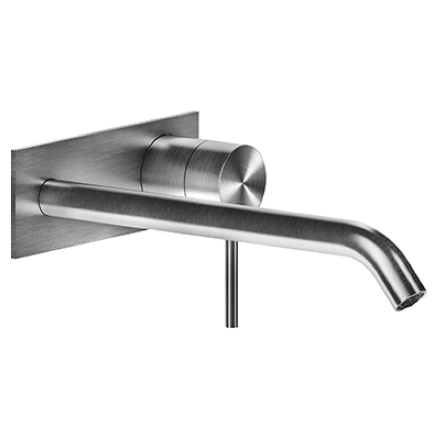 Mélangeur mural GESSI 316 FLESSA UP
saillie 201 mm, goulot fixe
débit 18 (L/min)
sans corps à encastrer 712 567
groupe acoustique&nbsp;I