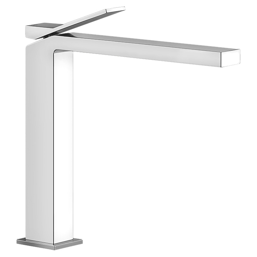 Mélangeur lavabo RETTANGOLO K
S 209 mm, H 245 mm
goulot fixe, sans vidage