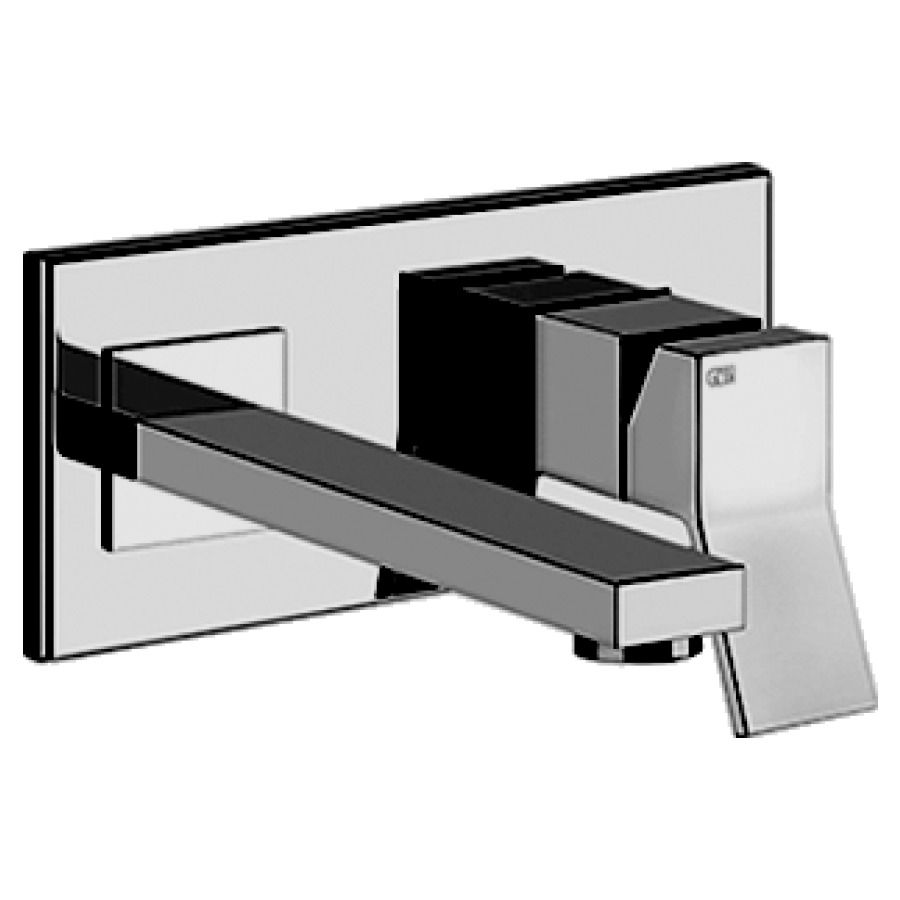 Mélangeur mural RETTANGOLO K UP
saillie 257 mm, goulot fixe
débit 18 (L/min)
sans corps à encastrer 712 555
groupe acoustique&nbsp;I