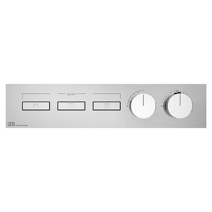 Thermostat HI-FI UP
set de montage finale
3 poussons de fonctionnement
sans corps à encastrer 712 758