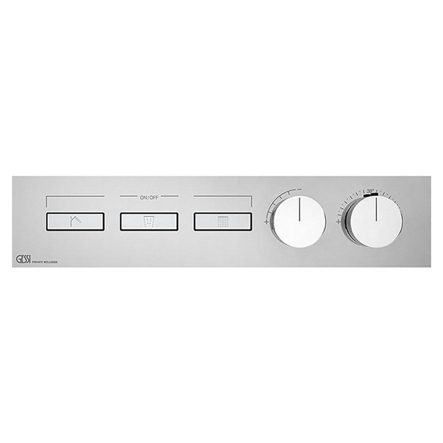 Thermostat HI-FI UP
set de montage finale
3 poussons de fonctionnement
sans corps à encastrer 712 758