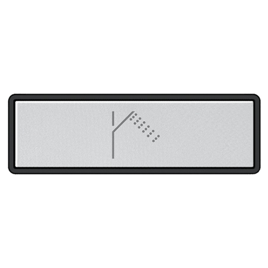 Pousson de fonctionnement HI-
FI, avec symbole set de douche