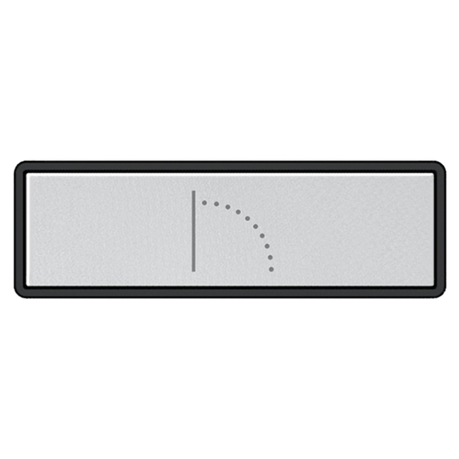 Pousson de fonctionnement HI-
FI, avec symbole cascade
murale
