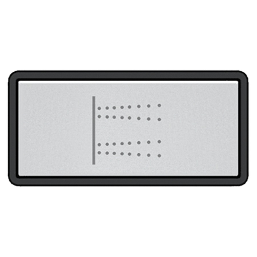 Pousson de fonctionnement HI-
FI, avec symbole douche
latérale, pour thermostat
712 768/785