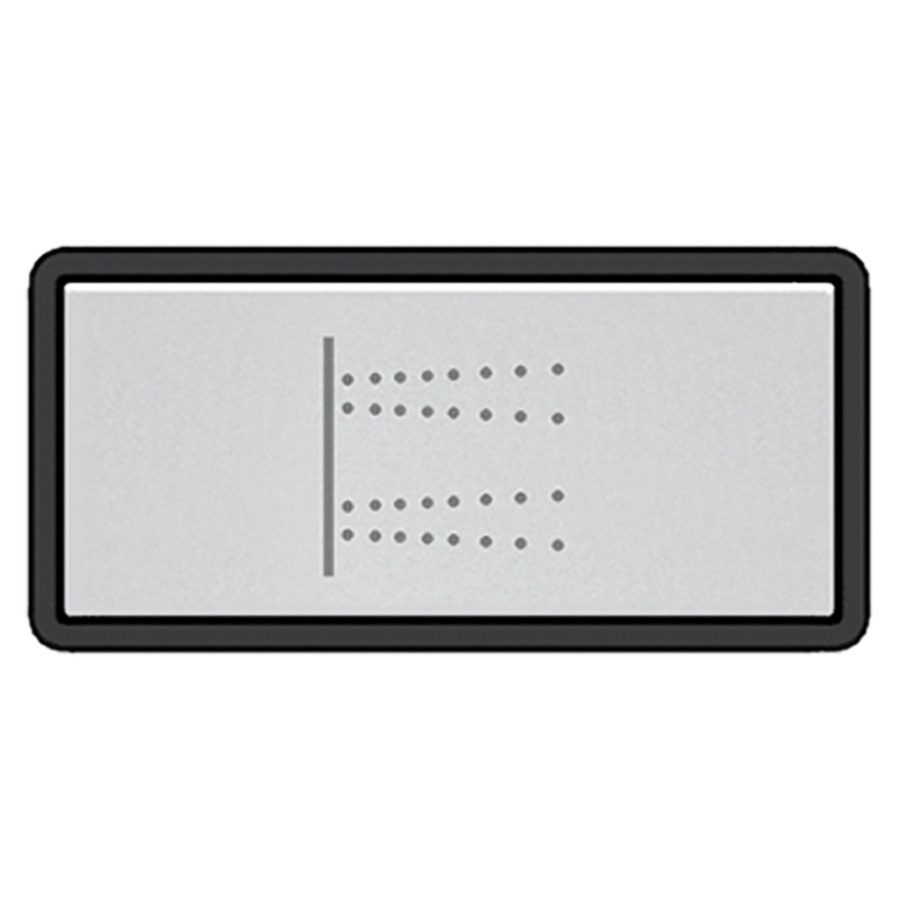Pousson de fonctionnement HI-
FI, avec symbole douche
latérale, pour thermostat
712 768/785
