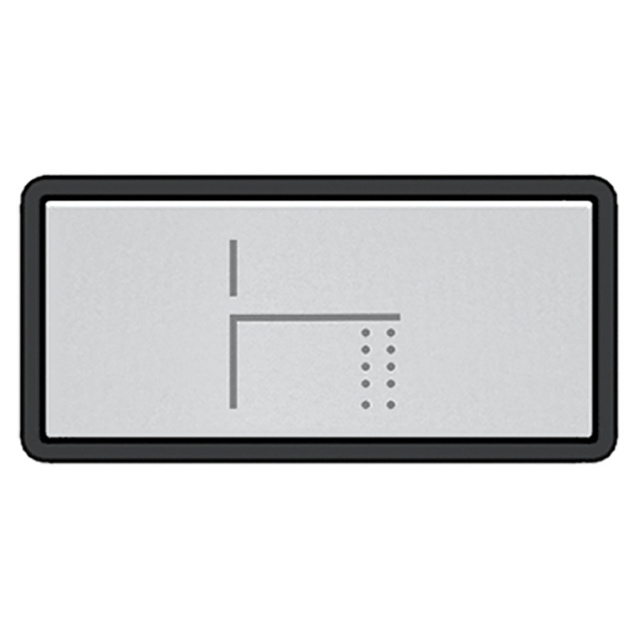 Pousson de fonctionnement HI-
FI, avec symbole goulot mural
pour thermostat 712 768/785