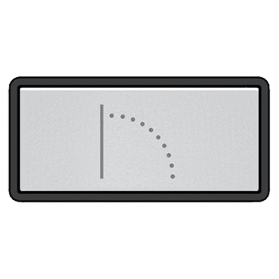Pousson de fonctionnement HI-
FI, avec symbole cascade
murale, pour thermostat
712 768/785