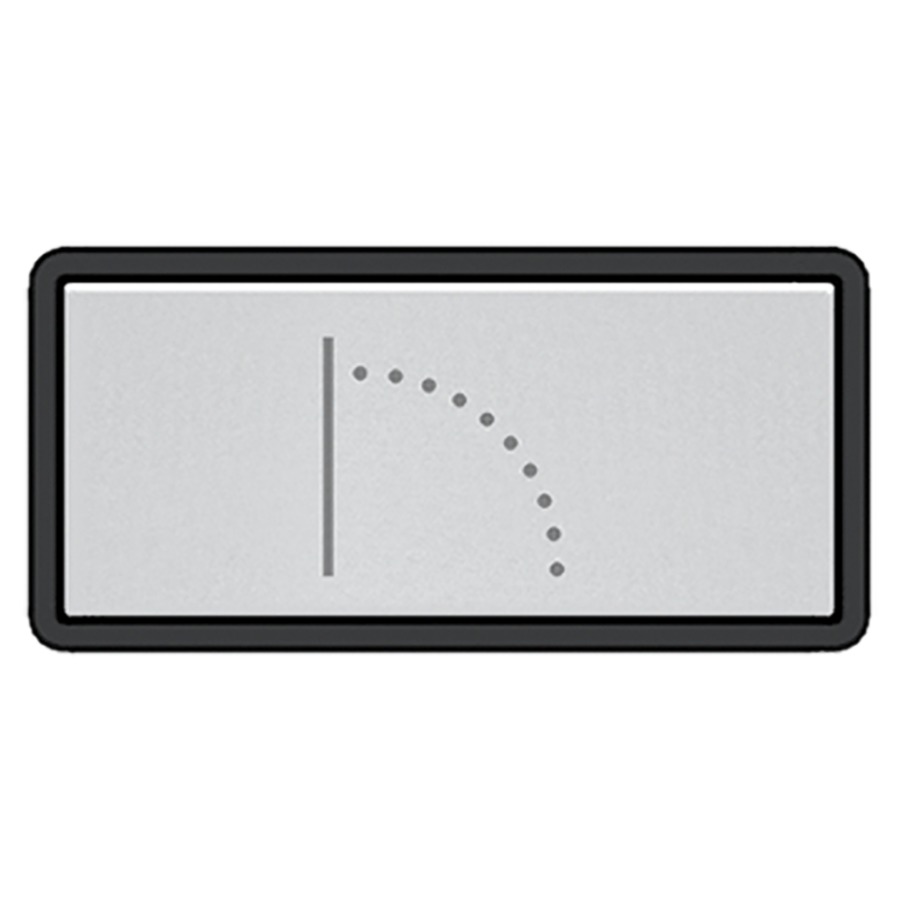 Pousson de fonctionnement HI-
FI, avec symbole cascade
murale, pour thermostat
712 768/785