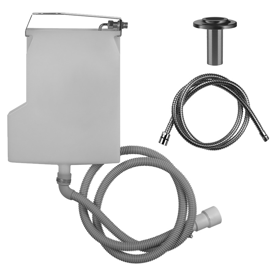 Securflex INCISO +/-
pour ensemble de tuyaux
douchette à main pour
montage bord de la baignoire