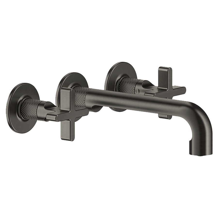 Batterie murale 3 trous
INCISO+ UP, set de montage
finale, goulot fixe S 210 mm
rosaces 6,5 cm, sans corps
à encastrer 712 539
