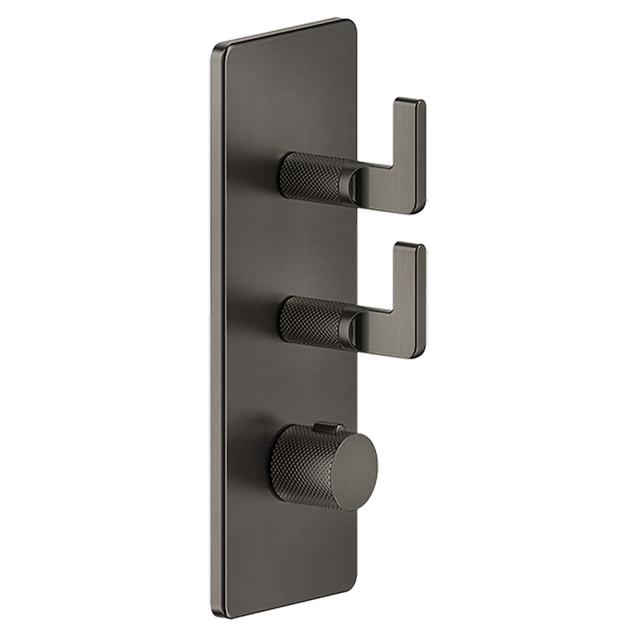 Thermostat INCISO- UP
set de montage finale
inverseur à 2 voies, plaque de
recouvrement 12 x 32 cm
sans corps à encastrer 712 544