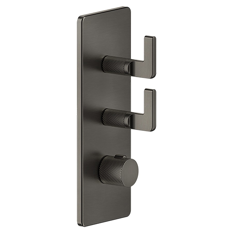 Thermostat INCISO- UP
set de montage finale
inverseur à 2 voies, plaque de
recouvrement 12 x 32 cm
sans corps à encastrer 712 544