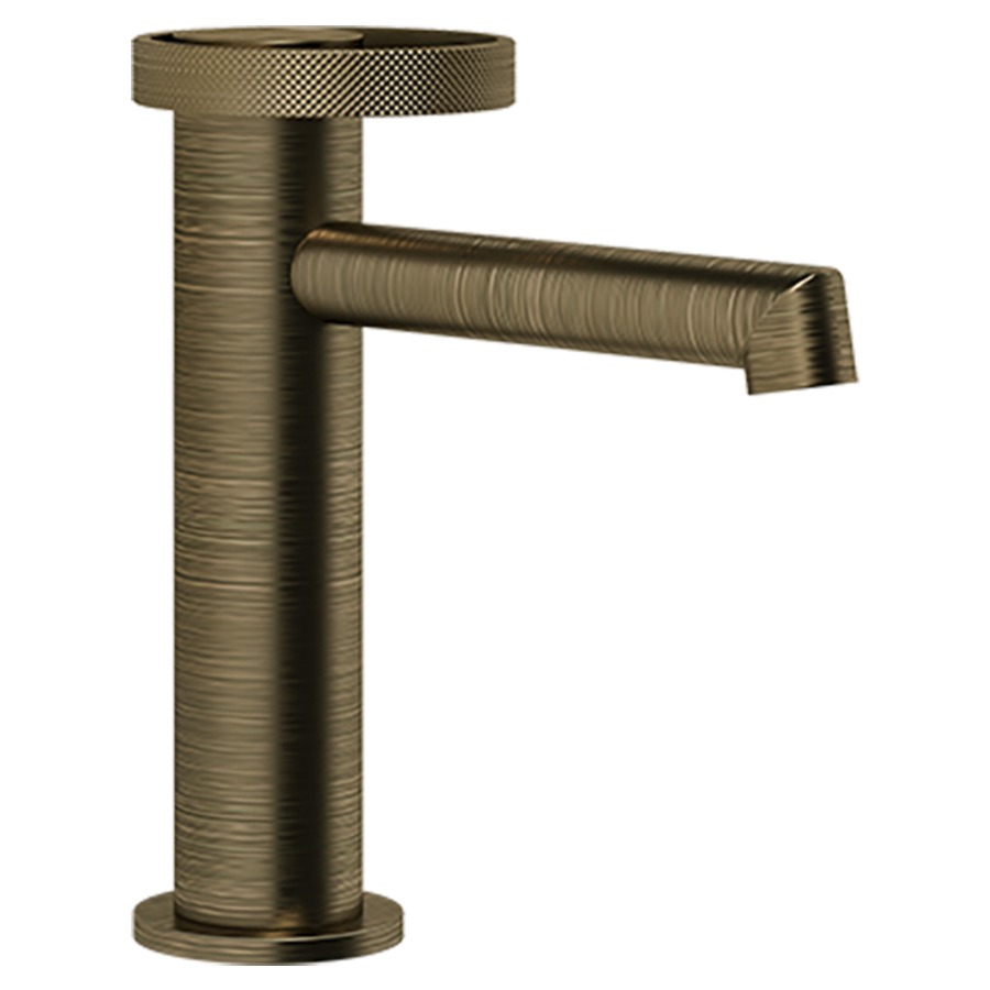 Mélangeur lavabo ANELLO
S 128 mm, goulot fixe
sans vidage excentrique