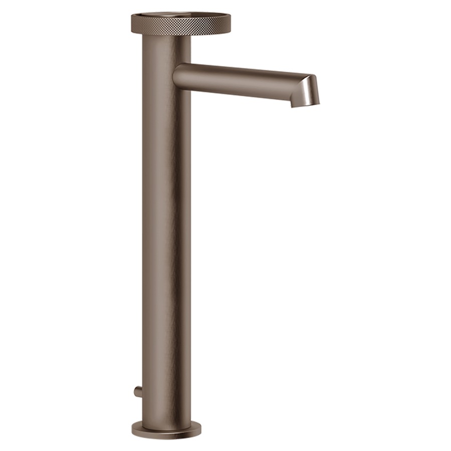 Mélangeur lavabo ANELLO
S 128 mm, H 318 mm
goulot fixe
vidage excentrique