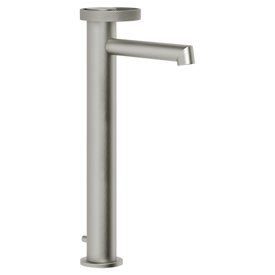 Mélangeur lavabo ANELLO
S 128 mm, H 318 mm
goulot fixe
vidage excentrique