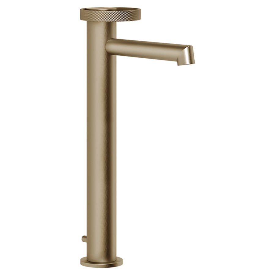 Mélangeur lavabo ANELLO
S 128 mm, H 318 mm
goulot fixe
vidage excentrique
