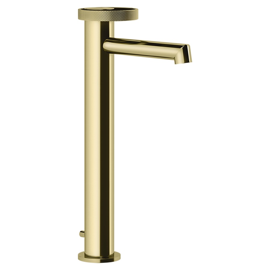 Mélangeur lavabo ANELLO
S 128 mm, H 318 mm
goulot fixe
vidage excentrique