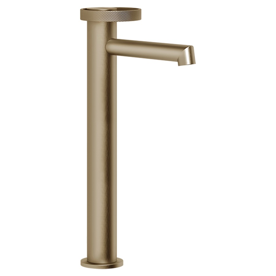 Mélangeur lavabo ANELLO
S 128 mm, H 318 mm
goulot fixe
sans vidage excentrique