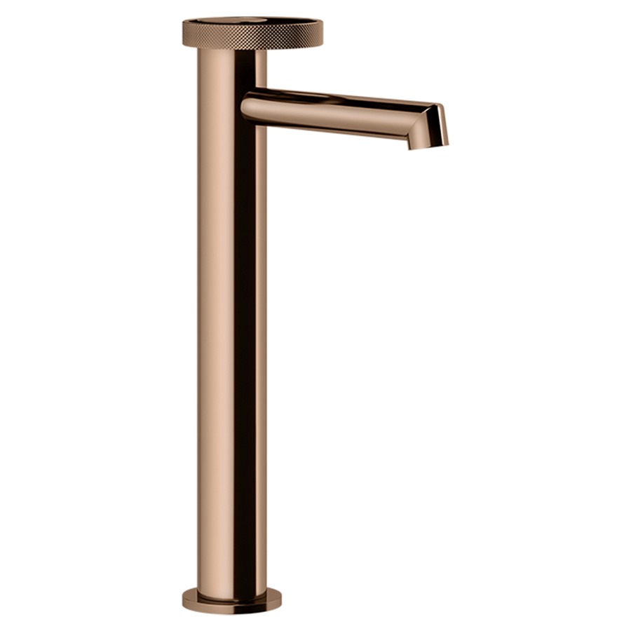 Mélangeur lavabo ANELLO
S 128 mm, H 318 mm
goulot fixe
sans vidage excentrique