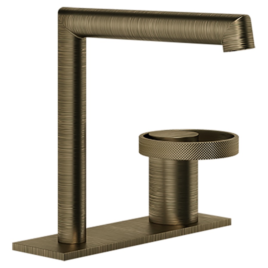 Mélangeur à 2 trous ANELLO
S 144 mm, H 162 mm
goulot fixe, plaque de
recouvrement 16,5 x 5 cm
sans vidage excentrique