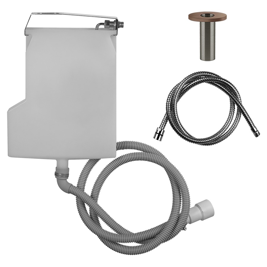 Securflex GESSI
pour ensemble de tuyaux
douchette à main pour
montage bord de la baignoire