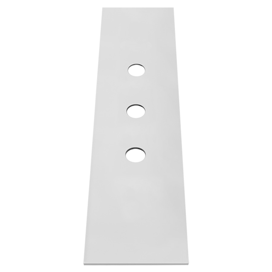 Plaque décorative GESSI
pour garniture de remplissage
à 3 trous
