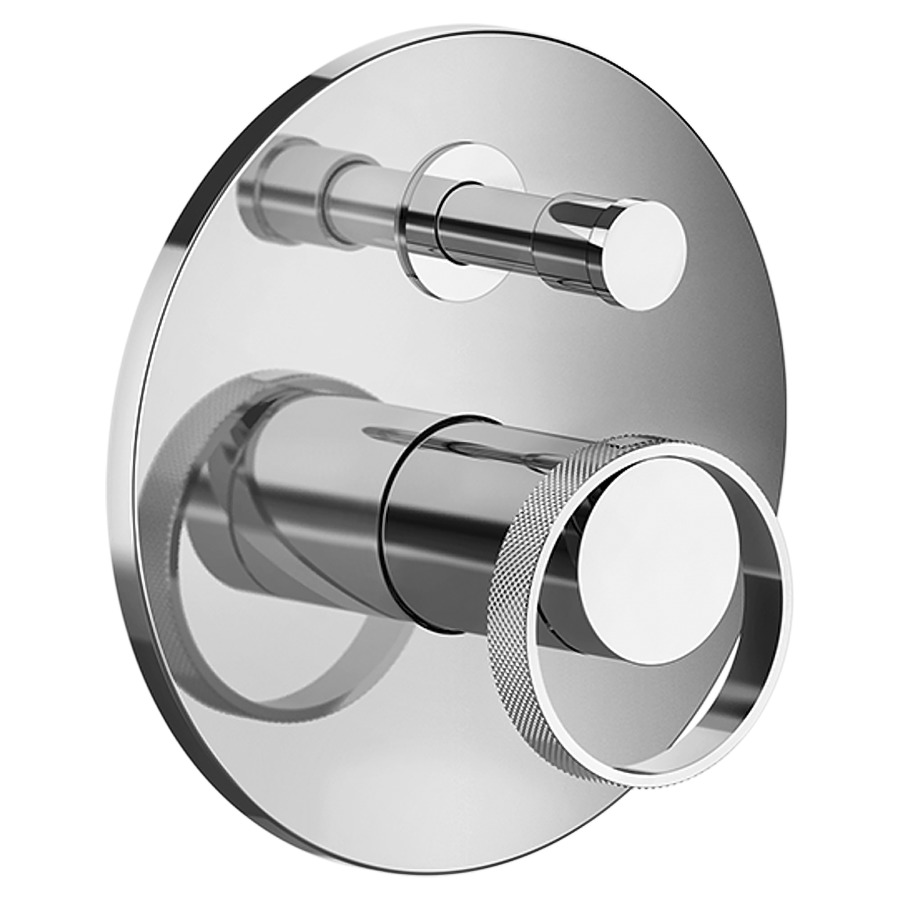 Mélangeur bain/douche ANELLO
UP, set de montage finale
inverseur à 2 voie
plaque de recouvrement D 17 cm
sans corps à encastrer 712 551