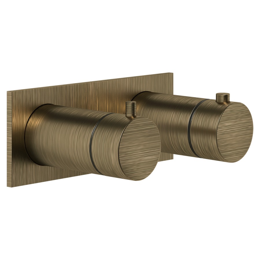Thermostat GESSI UP
set de montage finale
inverseur à 1 voie
plaque de recouvrement
16,5 x 6,5 cm, sans corps
à encastrer 712 545