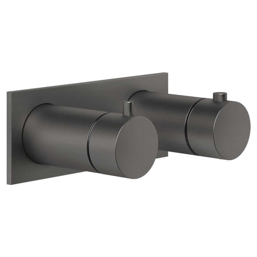 Thermostat GESSI UP
set de montage finale
inverseur à 1 voie
plaque de recouvrement
16,5 x 6,5 cm, sans corps
à encastrer 712 545
