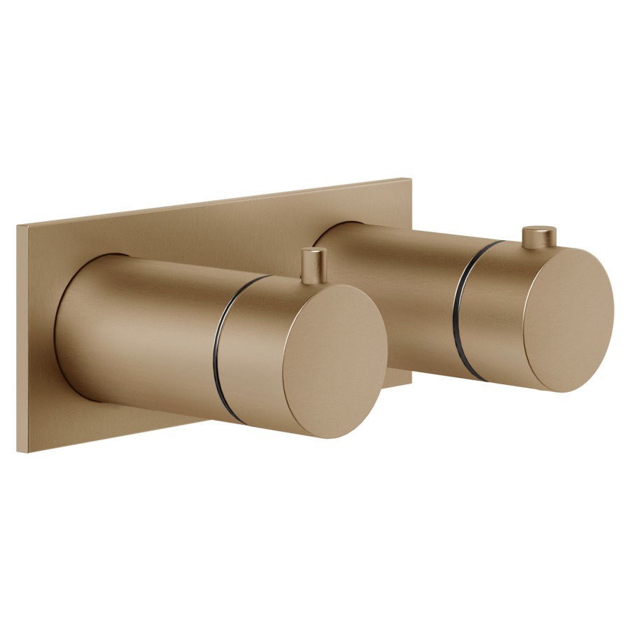 Thermostat GESSI UP
set de montage finale
inverseur à 1 voie
plaque de recouvrement
16,5 x 6,5 cm, sans corps
à encastrer 712 545