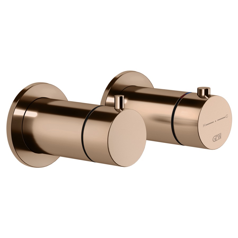 Thermostat GESSI UP
set de montage finale
inverseur à 2 voie
rosaces 6,5 cm
sans corps à encastrer 712 545