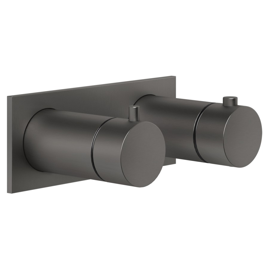 Thermostat GESSI UP
set de montage finale
inverseur à 2 voie, plaque de
recouvrement 16,5 x 6,5 cm
sans corps à encastrer 712 545
