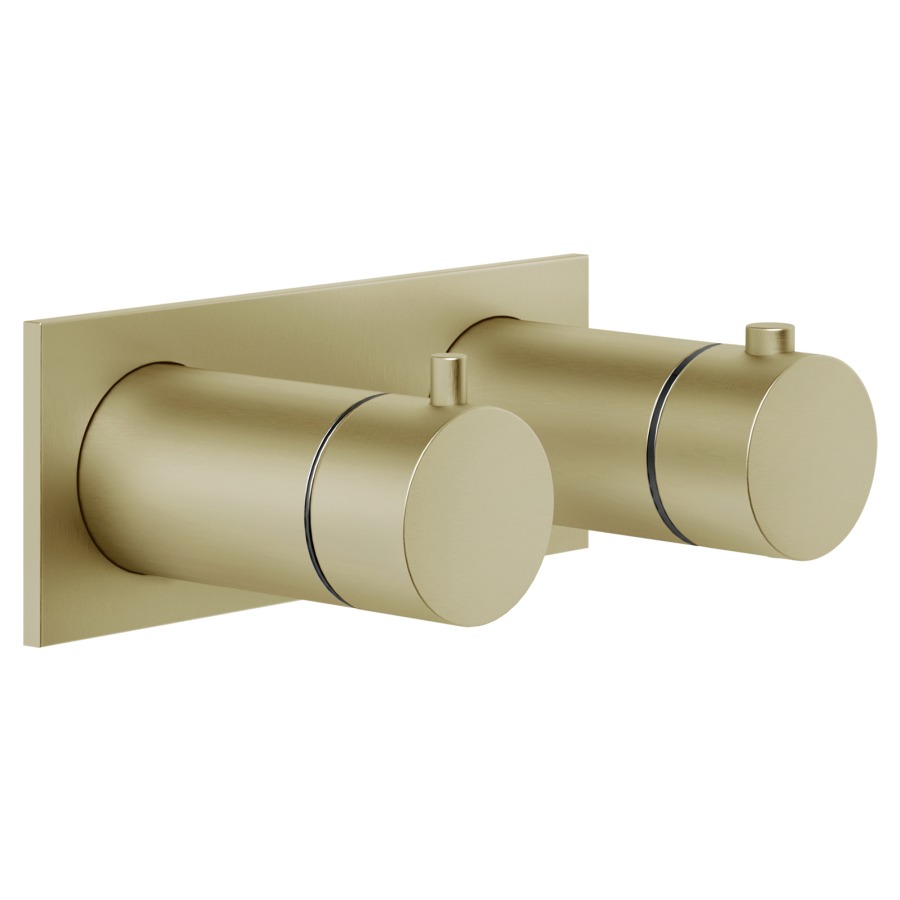 Thermostat GESSI UP
set de montage finale
inverseur à 3 voie, plaque de
recouvrement 16,5 x 6,5 cm
sans corps à encastrer 712 545