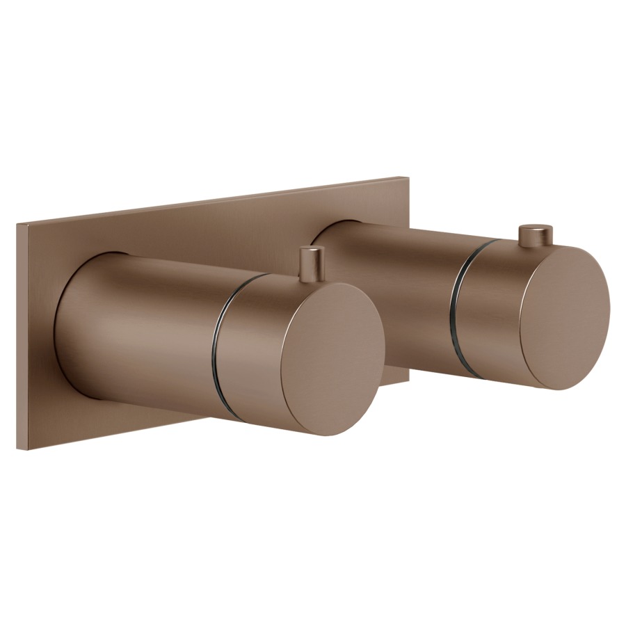 Thermostat GESSI UP
set de montage finale
inverseur à 3 voie, plaque de
recouvrement 16,5 x 6,5 cm
sans corps à encastrer 712 545