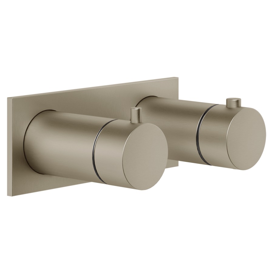 Thermostat GESSI UP
set de montage finale
inverseur à 3 voie, plaque de
recouvrement 16,5 x 6,5 cm
sans corps à encastrer 712 545