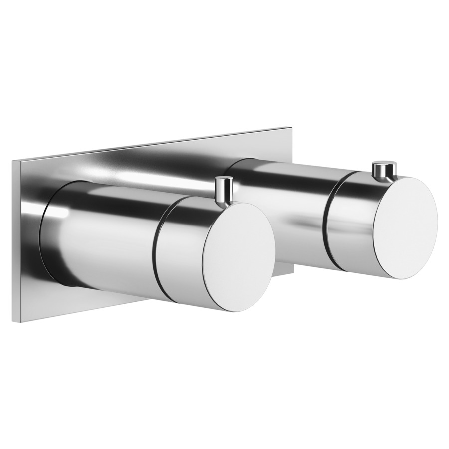 Thermostat GESSI UP
set de montage finale
inverseur à 3 voie, plaque de
recouvrement 16,5 x 6,5 cm
sans corps à encastrer 712 545