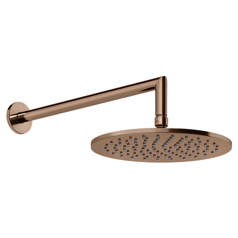 Douche murale GESSI
D 250 mm, 1/2", bras de
douche avec joint, S 348 mm
systmème anticalcaire