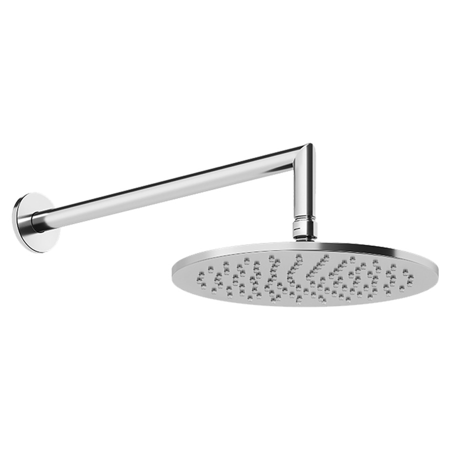 Douche murale GESSI
D 250 mm, 1/2", bras de
douche avec joint, S 348 mm
systmème anticalcaire