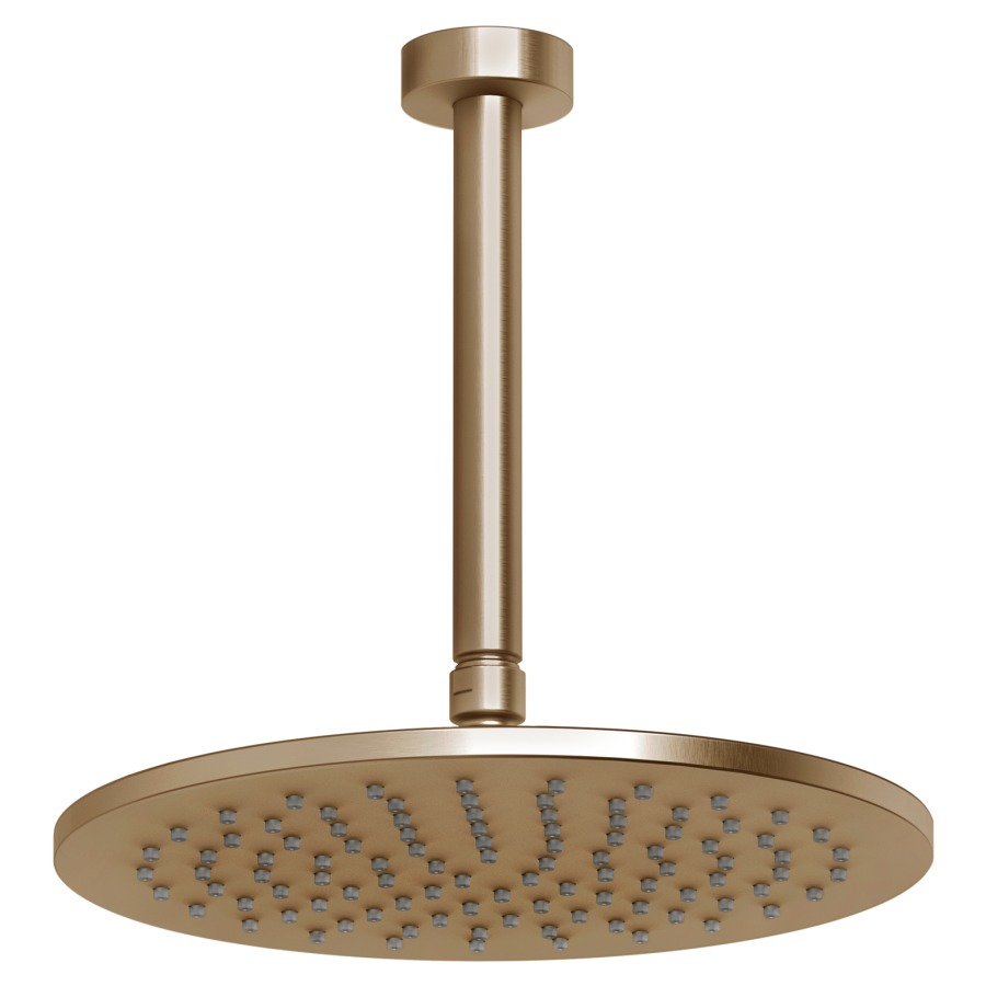 Douche au plafond GESSI
D 250 mm, 1/2"
bras de douche plafond avec
joint, S 261 mm
systmème anticalcaire