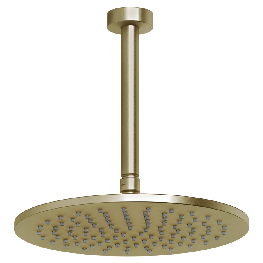 Douche au plafond GESSI
D 250 mm, 1/2"
bras de douche plafond avec
joint, S 85-1860 mm
mesures exactes avec commande
systmème anticalcaire