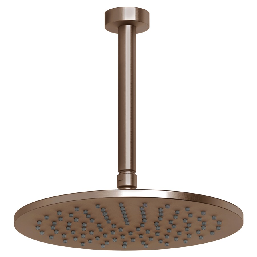 Douche au plafond GESSI
D 250 mm, 1/2"
bras de douche plafond avec
joint, S 85-1860 mm
mesures exactes avec commande
systmème anticalcaire