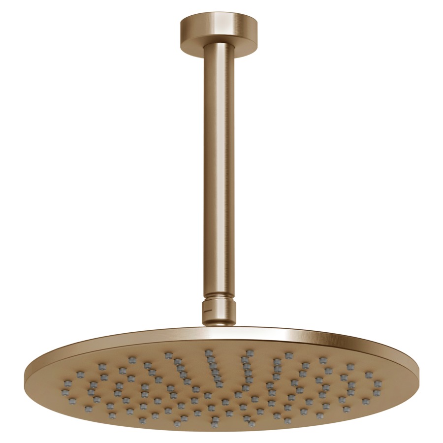 Douche au plafond GESSI
D 250 mm, 1/2"
bras de douche plafond avec
joint, S 85-1860 mm
mesures exactes avec commande
systmème anticalcaire