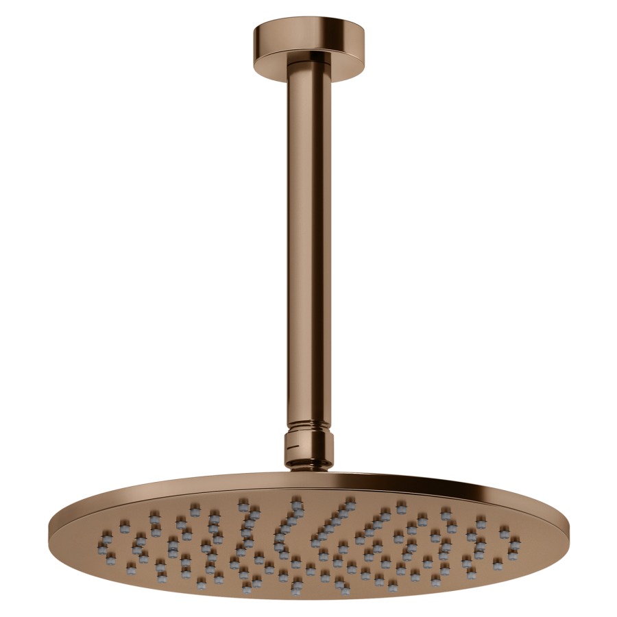 Douche au plafond GESSI
D 250 mm, 1/2"
bras de douche plafond avec
joint, S 85-1860 mm
mesures exactes avec commande
systmème anticalcaire