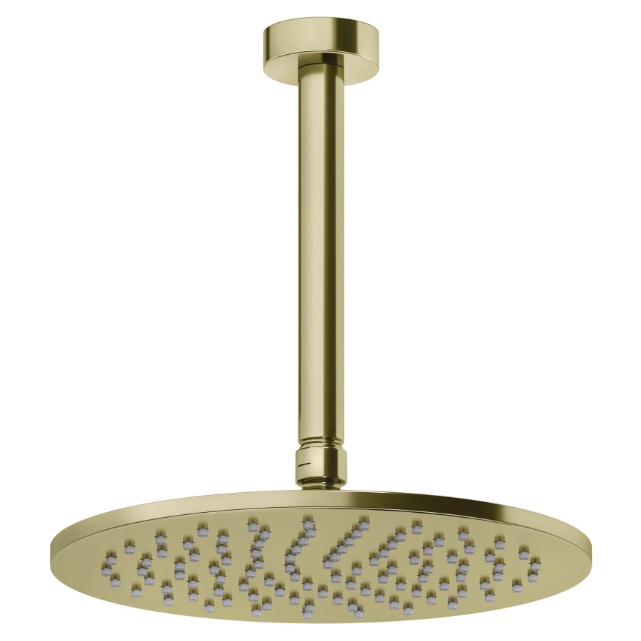 Douche au plafond GESSI
D 250 mm, 1/2"
bras de douche plafond avec
joint, S 85-1860 mm
mesures exactes avec commande
systmème anticalcaire