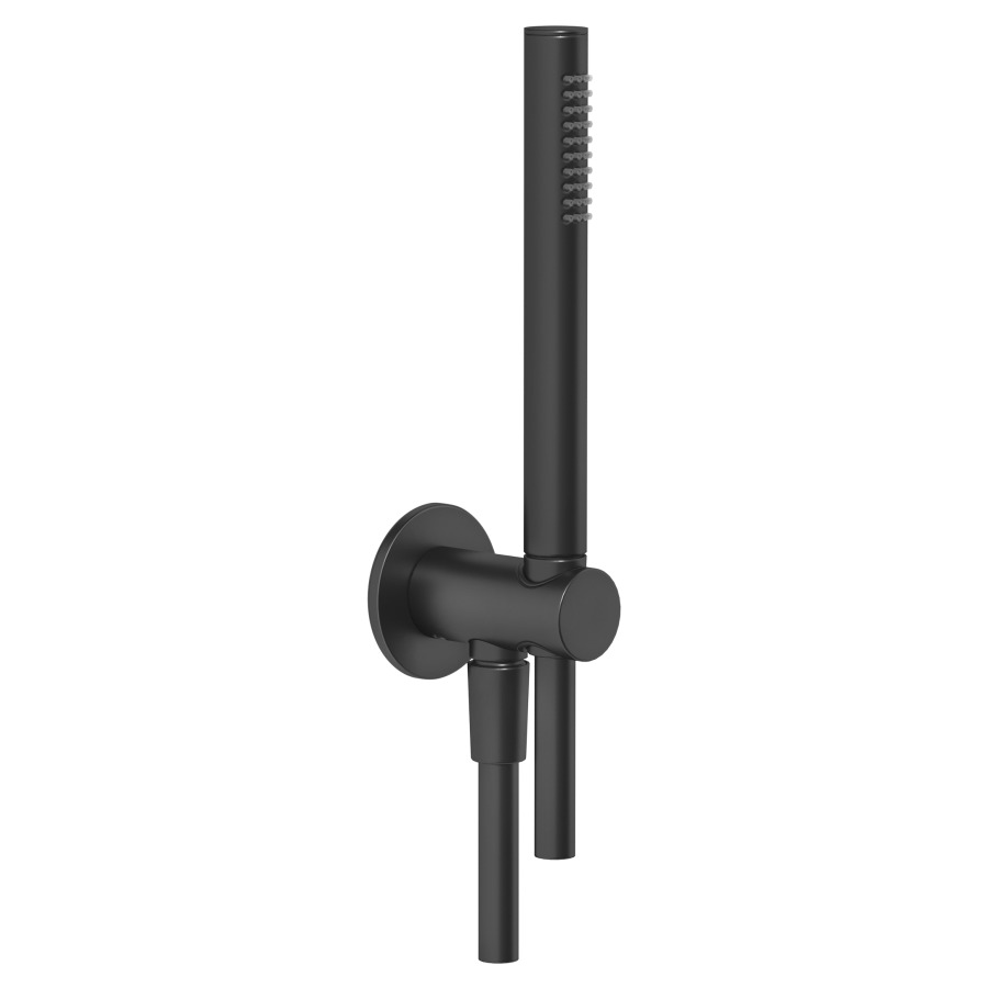 Coude de raccordement mural
GESSI, 1/2" avec support de
douche, douche à main
anticalcaire, tuyau de douche
1,50 cm