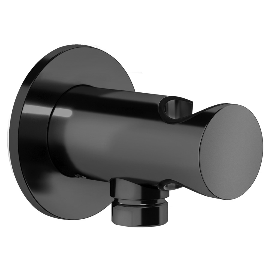 Coude de raccordement mural
GESSI, 1/2" avec support de
douche